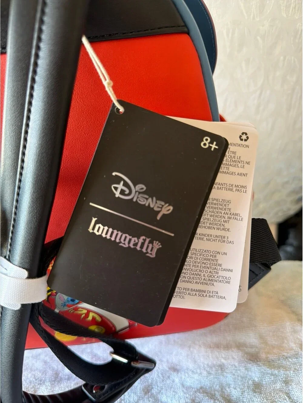 Loungefly Disney Experiment 626 Stitch Mini Backpack NWT